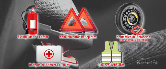 Kit de seguridad en el auto