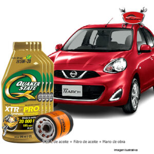 Cambio de Aceite Nissan March